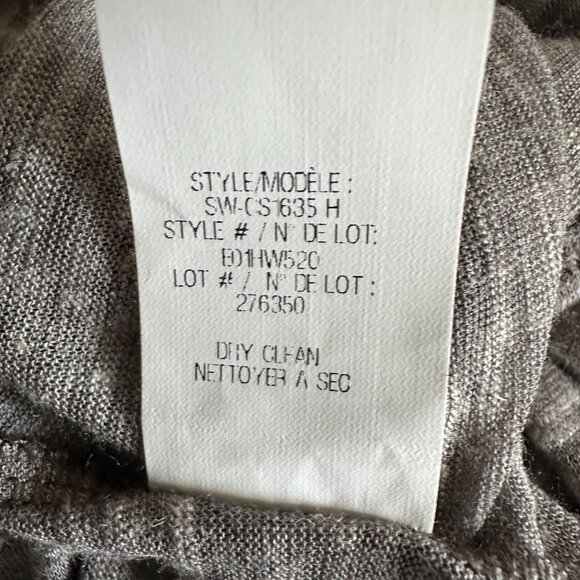 Helmut Lang grey V neck top. Well maintained. Size P. - Picture 8 of 8